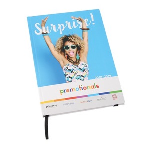 A5 50-sheet hard cover notebook