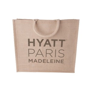 Jute shopping bag