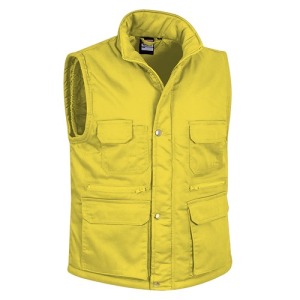 Quilted multi-pocket waistcoat