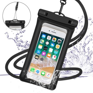 Premium waterproof pouch with neckband