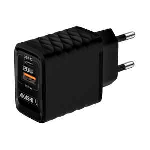 20W Ultra-Fast USB and USB-C Mains Charger