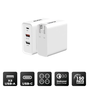 CHARGEUR SECTEUR 32W UNIVERSEL - EU/US/UK/AUS