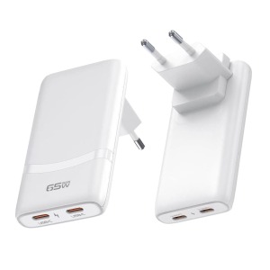 Chargeur secteur 65W universel - EU/US/UK/AUS
