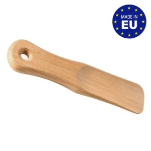 Small wooden shoehorn
