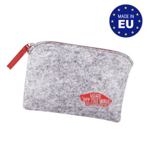 Felt cosmetic pouch