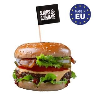 Mini flag burger pick