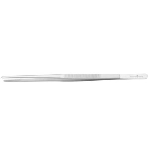 Straight kitchen tweezers 25 cm