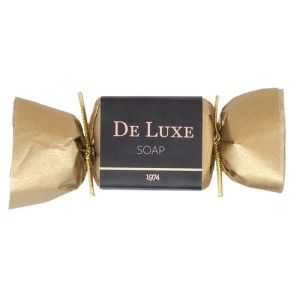 Mini soap - Vanilla, gold foil - Deluxe Gold