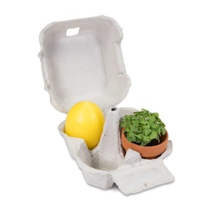 Fun in a box - with clay pots and egg candles