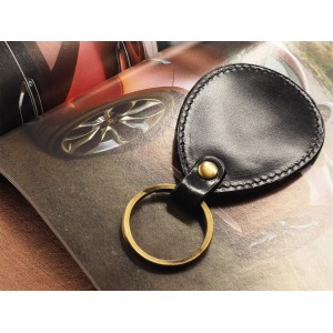 Leather key ring