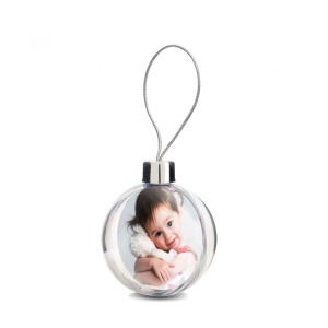 Transparent Christmas bauble
