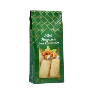 Bag of mini almond financiers