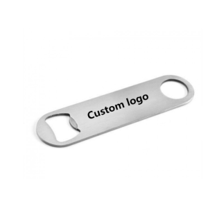Stainless steel bottle opener