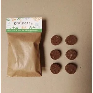 Bag of seed bombs