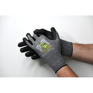 Tempered polyester gloves