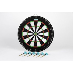 Economical printed darts game