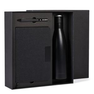 WRITING SET WITH 500 ML DOUBLE-WALLED THERMAL BOTTLE