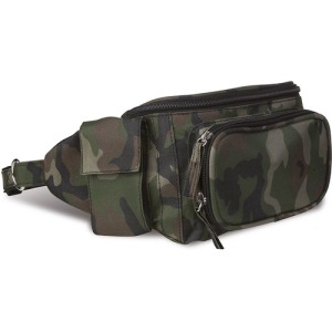600D POLYESTER CAMOUFLAGE MULTI-POCKET FANNY PACK