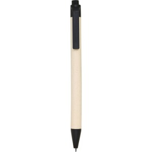 Stylo à bille en carton recyclé de lait et PLA