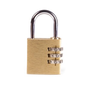 TRI-CIRCLE cadenas serrure à combinaison 40 mm bc