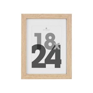 cadre photo naturel eva 18x24 dis, beige