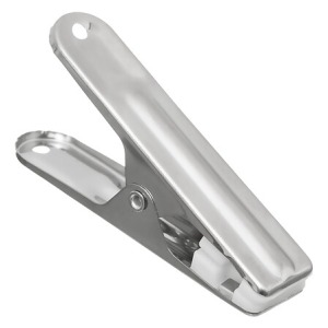 Pince linge x16 inox, argent