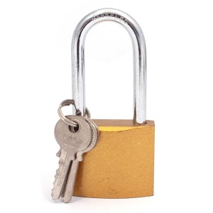 Cadenas en fonte de 60mm avec poignée à loquet