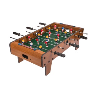 Jeu de baby-foot en bois avec pieds