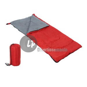 sac de couchage pour enfant ROUGE 145x65cm
