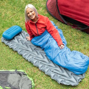 ULTRALIGHT : Matelas et Oreiller Gonflable Camping