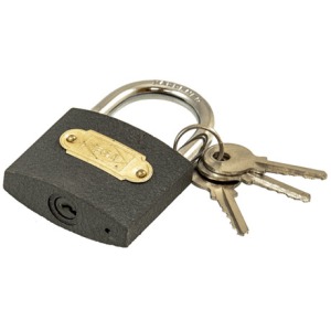 Cadenas 25mm, fonte trempée