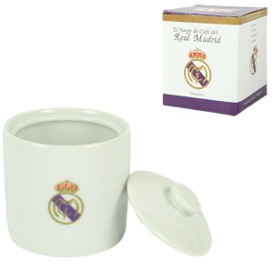 Sucrier avec logo Real Madrid, porcelaine, 7cm
