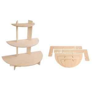 3-Tier Display Stand