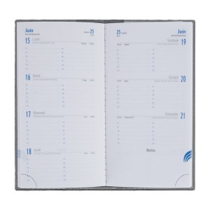 Pocket week planner