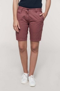 Women's washed-out Bermuda shorts - Kariban