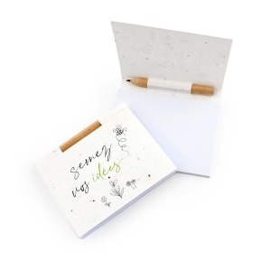 Seed pad QUADRI RECTO with pencil (neutral)
