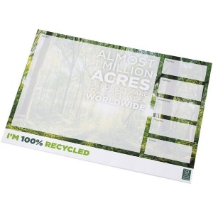 desk-mate® 50-page recycled notepad a3