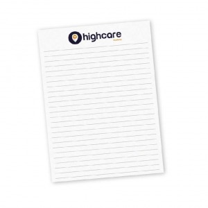 Classic a6 notepad made of recycled paper