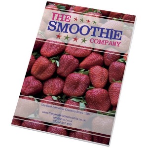 Desk-Mate® A5 notepad with cover