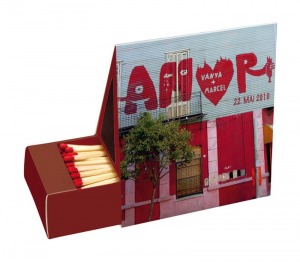 Box of 60 tent matches