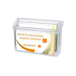 Box - Wall dispenser 1 Case Visiting card 55x90mm