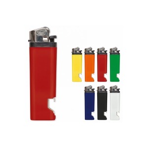 Manual bottle opener lighter