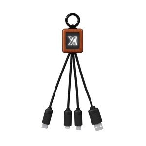 3 in 1 cable wood finish