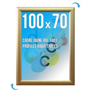 Display frame CLIC-CLAC Wall Frame 100 x 70cm GOLD