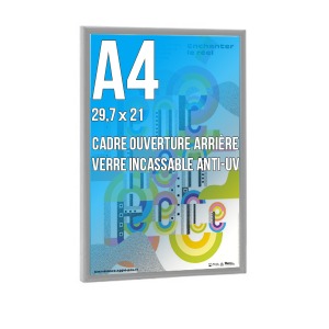 DECO Frame A4 Colour ALU ANODISED