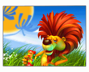 Lenticular map with Video