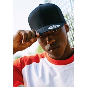 Classic snapback cap upper