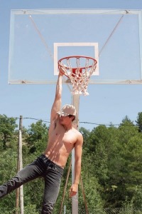 Organic cotton cap with contrast sandwich - 6 panels