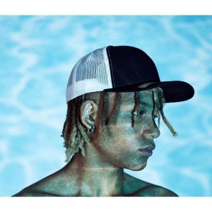 Recycled polyester trucker cap - CLASSICS RECYCLED RETRO TRUCKER CAP 2-TONE