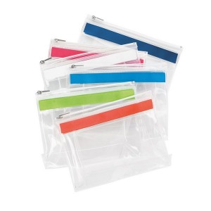 Transparent toiletry bag